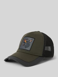 Baseball Cap mit Motiv-Patch von Antony Morato Grün - 33