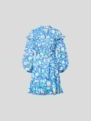 Knielanges Kleid mit Polka Dots von Diane von Furstenberg Blau - 24