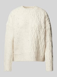 Gebreide pullover met ribboorden, model 'LUVIE' van Vila - 6