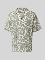 Koszula casualowa o kroju regular fit z kołnierzem z połami model ‘HOWIE’ od Redefined Rebel Zielony - 18