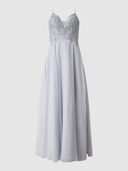 Abendkleid mit Strasssteinen  von Luxuar Blau - 23