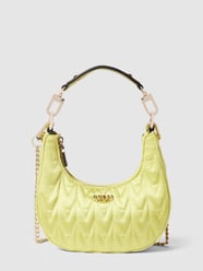 Hobo Bag mit Label-Applikation Modell 'GOLDEN ROCK' von Guess Grün - 35