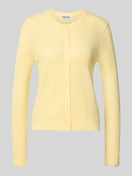 Kardigan rozpinany o kroju regular fit z czystej bawełny model 'SCOUT' od PIECES - 17