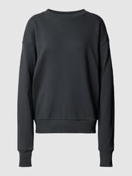Oversized Sweatshirt aus Bio-Baumwolle von ADIDAS SPORTSWEAR Grau / Schwarz - 38