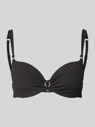 Góra od bikini z fakturowanym wzorem model 'Costillas' od JOOP! COLLECTION - 6