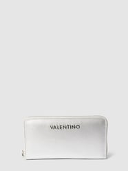 Portemonnee met labeldetail, model 'DIVINA' van VALENTINO BAGS Zilver - 37