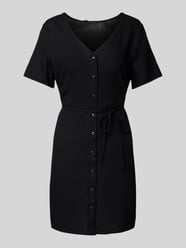 Loose Fit Minikleid aus Viskose-Leinen-Mix Modell 'MYMILO' von Vero Moda - 10