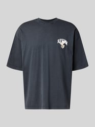 T-Shirt mit Logo- und Motiv-Print von REVIEW - 39