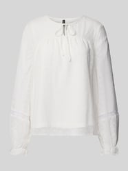 Blouse met vetersluitingen, model 'LEAH' van Vero Moda - 2