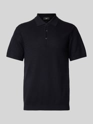 Regular Fit Poloshirt mit Strukturmuster Modell 'FLAVI' von Cinque - 45