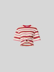 T-Shirt mit Raffungen von Rabanne - 21