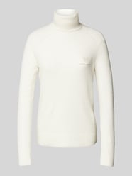 Gebreide pullover met labelstitching van Liu Jo White - 2