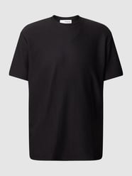 T-Shirt mit Rundhalsausschnitt von Selected Homme Schwarz - 37