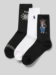 Socken mit Bärenmotiv im 3er-Pack von Polo Ralph Lauren - 20