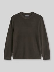 Sweter z mieszanki bawełny o miękkim, fakturowanym wyglądzie od Marc O'Polo - 11