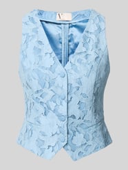 Regular Fit Weste mit Allover-Spitzenbesatz von VM by Vera Mont - 20