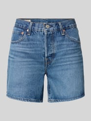 Szorty jeansowe z wpuszczanymi kieszeniami model ‘501® ROLLED SHORT’ od Levi's® - 2