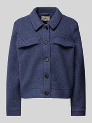 Jacke mit Umlegekragen Modell 'Rmagga' von Fransa Blau - 1