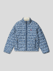 Steppjacke mit floralem Muster Modell 'TERRA' von Polo Ralph Lauren Teens Blau - 3