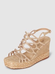 Wedges met strass-steentjes van ALMA EN PENA Beige - 46