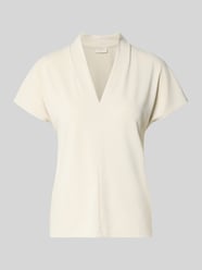 Regular Fit Bluse mit V-Ausschnitt Modell 'Yrsa' von FREE/QUENT - 15