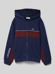 Sweatjack met labelstitching van Lacoste - 6