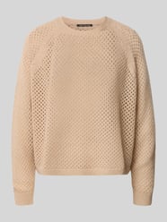 Strickpullover mit Kaschmir-Anteil von Luisa Cerano Pink - 7