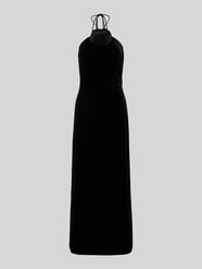 Cocktailjurk met bloemenapplicatie, model 'ROSETTA STRAP' van YAS - 37