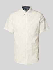 Slim Fit Kurzarmhemd aus Baumwoll-Mix von s.Oliver RED LABEL - 25