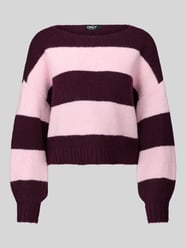 Pullover mit U-Boot-Ausschnitt von ONLY - 4
