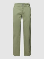 Chino met steekzakken van QS by s.Oliver Groen - 11