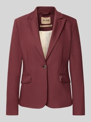Blazer van katoenmix model 'Blake' van MOS MOSH Bordeaux - 1