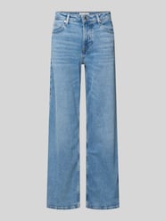 Wide Leg Jeans aus Baumwoll-Mix von Marc O'Polo - 40