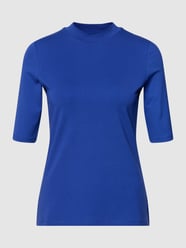 T-shirt met ronde hals van comma Paars - 14