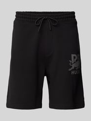Spodnie dresowe z nadrukiem z logo model ‘DESWICK’ od HUGO - 23