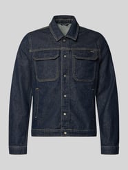 Kurtka jeansowa o kroju slim fit z mieszanki bawełny od Antony Morato - 2