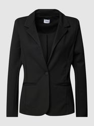 Blazer mit Eingrifftaschen Modell 'Sia' von Saint Tropez Schwarz - 44