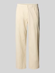 Straight Fit Stoffhose aus Baumwoll-Mix von REVIEW - 32