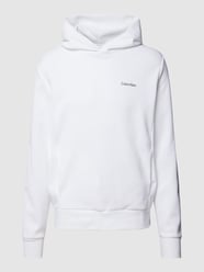 Hoodie met steekzakken opzij van CK Calvin Klein Wit - 7