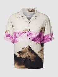 Regular Fit Freizeithemd mit Allover-Motiv-Print Modell 'OMBRE' von CK Calvin Klein Weiß - 9