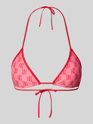 Góra od bikini z wzorem z logo od HUGO - 7
