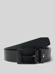 Ledergürtel mit Logo-Applikation von Tommy Hilfiger - 6