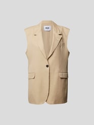 Blazer ohne Ärmel von MSGM Beige - 9