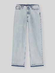loose fit jeans van pure katoen model 'LENI' van HUGO Blue - 3