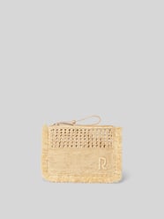 Pochette aus Bast von Rabanne Beige - 24