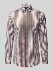 Koszula biznesowa o kroju slim fit z listwą guzikową od ETERNA - 23