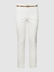 Broek met riem, model 'DAYS' van B.Young Wit - 29