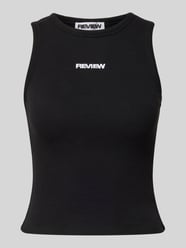 Tanktop mit Label-Stitching von Review - 18