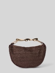 Handtasche in Flecht-Optik mit kurzem Tragegriff von Jake*s Cocktail - 12