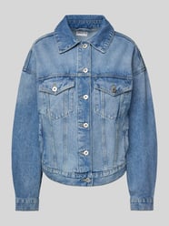 Jeansjack met klepzakken van Jake*s Casual - 40